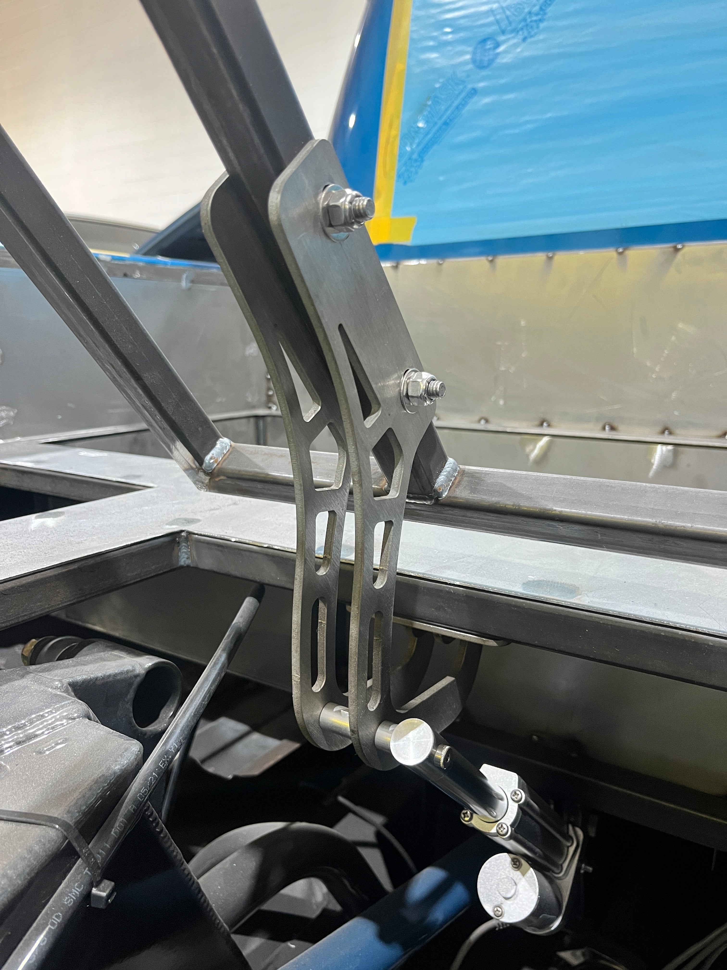 Stainless Steel Bed Floor Swing Hinge